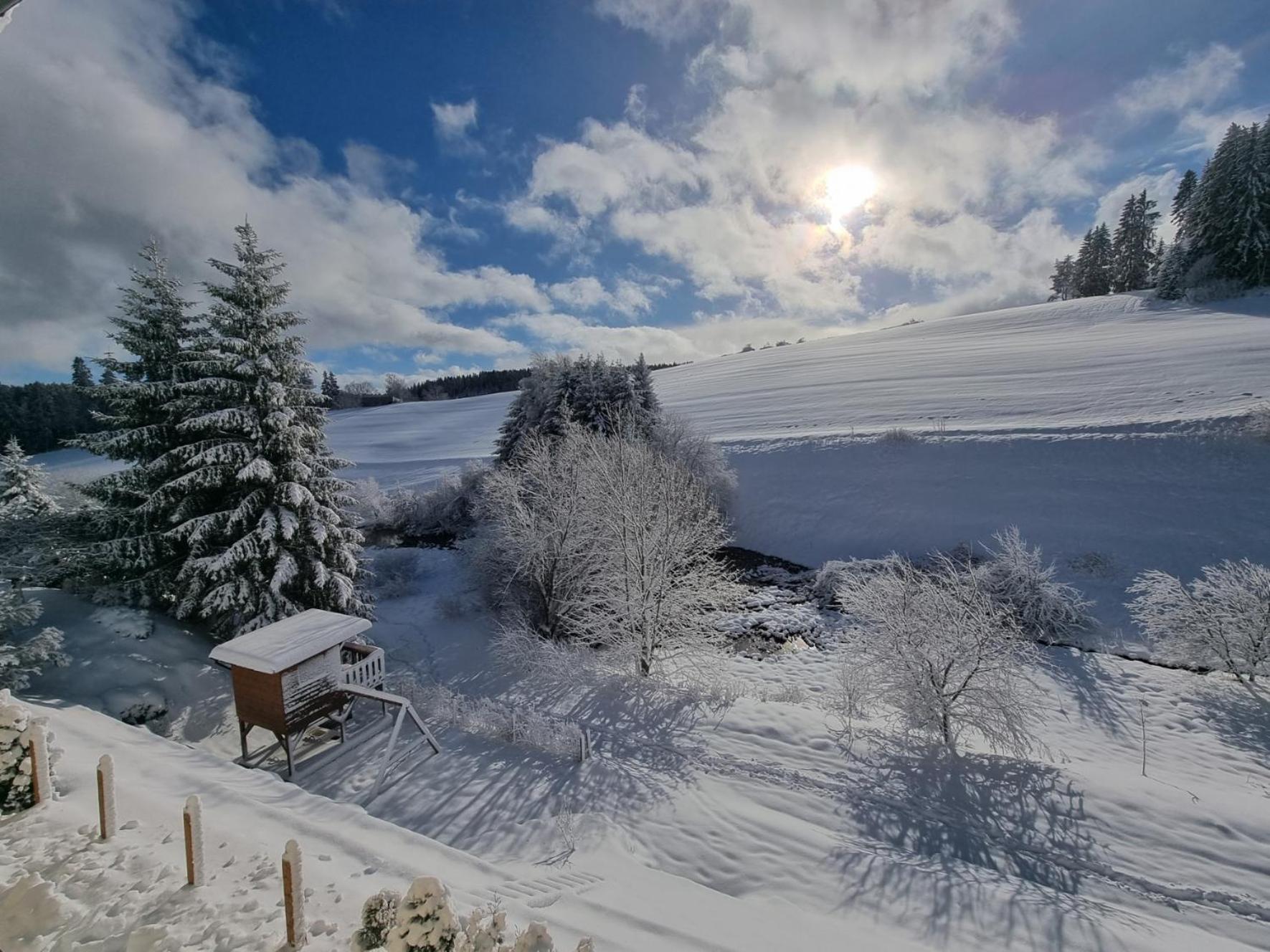 Ferienwohnung Am Bach Unterkirnach Esterno foto